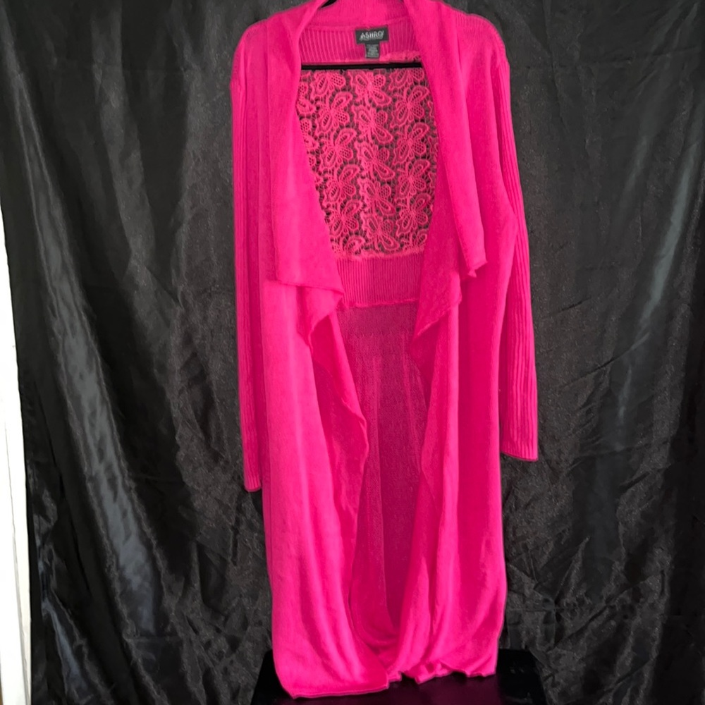 Pink Sweater/Coverup